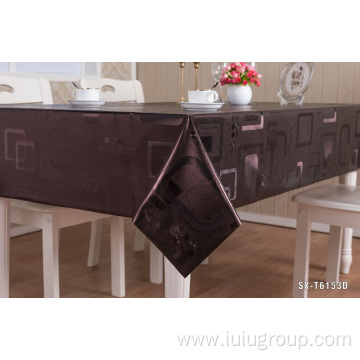 Embossed Beautiful Decoration PVC Tablecloth
